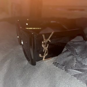 Saint Laurent SL M119 Blaze-Black sunglasses